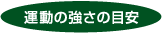 運動の強さの目安